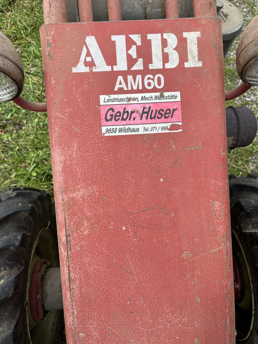 Aebi Toutes les machines: AEBI AM60 Motormäher mit Mähbalken  – D'occasion à Unterwasser par japs01 5