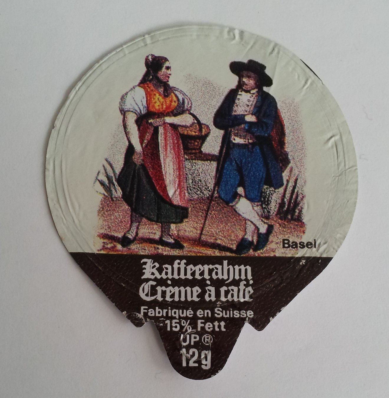 Coperchi dei cremini per caffè: Aus Serie 203 - B - Nr 3 – Usato da Matzingen venduto da zingana