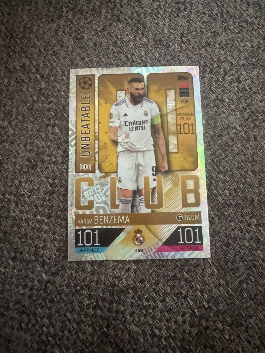 Carte collezionabili: Karim benzema 101-101 – Nuovo (secondo la descrizione) da Rheinfelden venduto da mak_y99y
