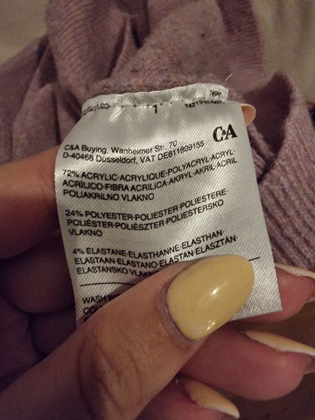 C&A Jacken: C&A Strickjacke, zartes Lila – Gebraucht aus Altstätten SG von melii._.98 1