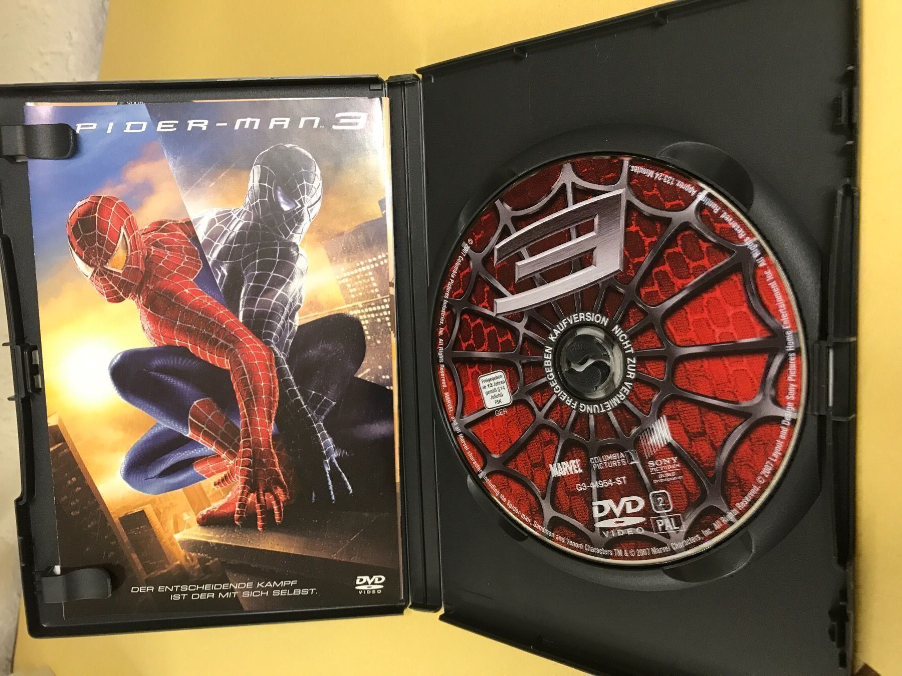 Tutti i DVDs: Spider-Man Filme Trilogie DVD Set – Usato da Glattfelden venduto da Danshari 8