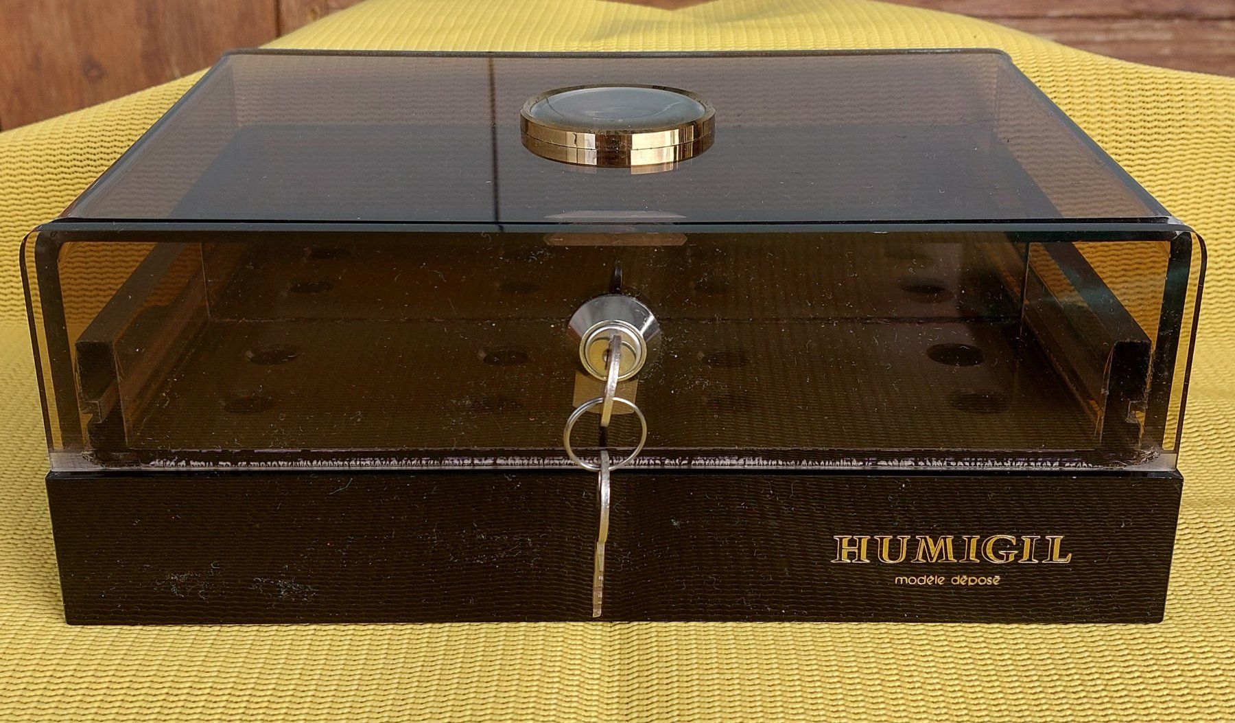 Humidor per sigari: Zigarren Humidor. Abschliessbar – Usato da Arlesheim venduto da Chruenz
