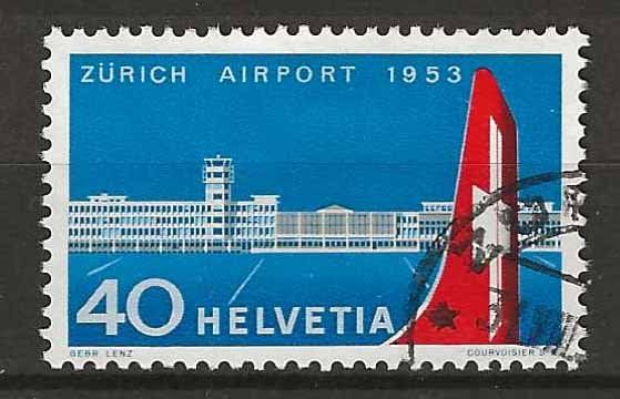Tutti i francobolli: CH313 - Kloten 1953 obl. – Usato da Trélex venduto da Phil_Albert
