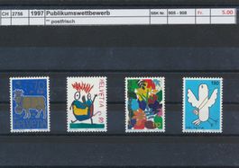 1997 "Publikumswettbewerb", ** postfrisch