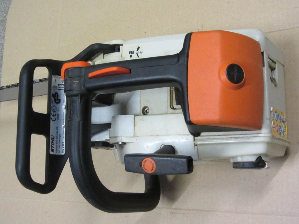 Motorsäge STIHL MS200T, teilrevidierte Einhand-Baumsäge (Gebraucht) in ...