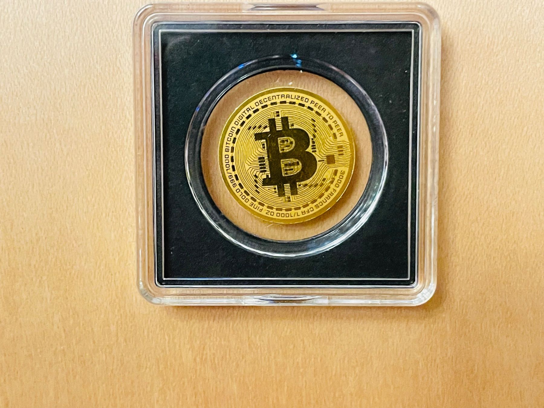 ⭐ 1/1000 OZ - BITCOIN Goldmünze - Gold 999 (Neu (gemäss Beschreibung)) in  Weinfelden für CHF 74 – mit Lieferung auf Ricardo kaufen