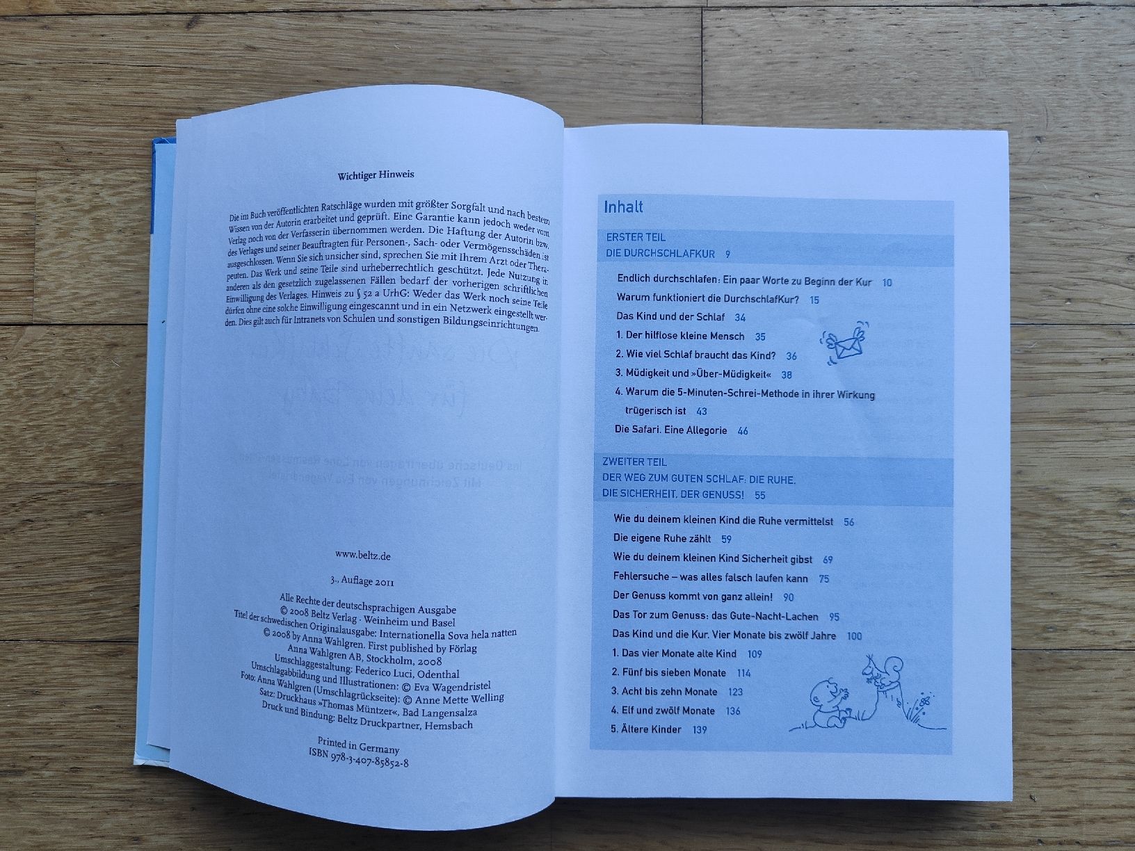Libri: Das Durchschlafbuch - Wahlgren – Nuovo (secondo la descrizione) da Zürich venduto da tsc_sd9w 1