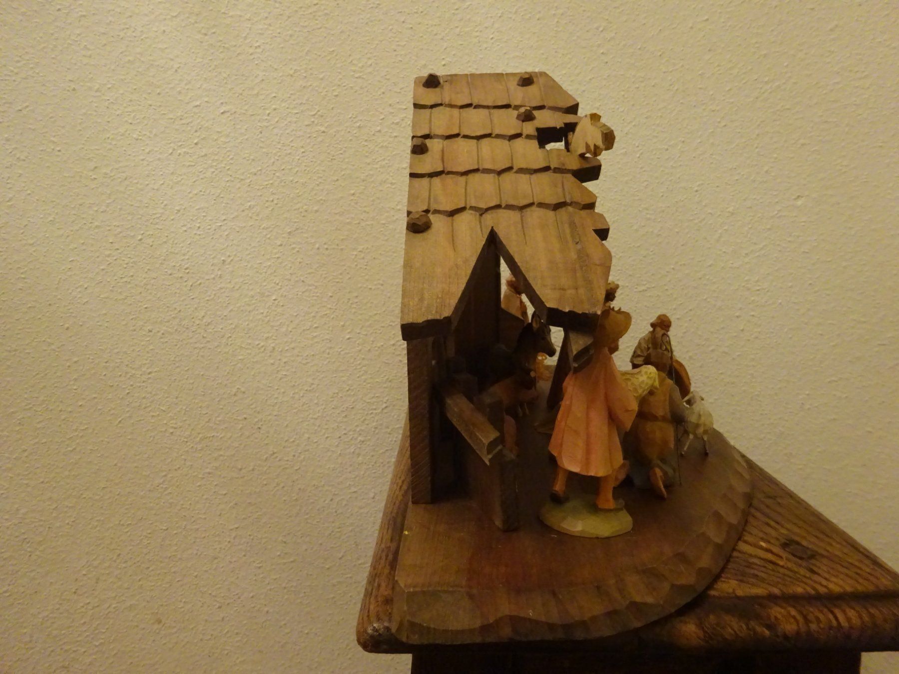 Statuette: Hochwertige antike Krippe / Holz, geschnitzt – Usato da Esslingen venduto da eintagammeer 2