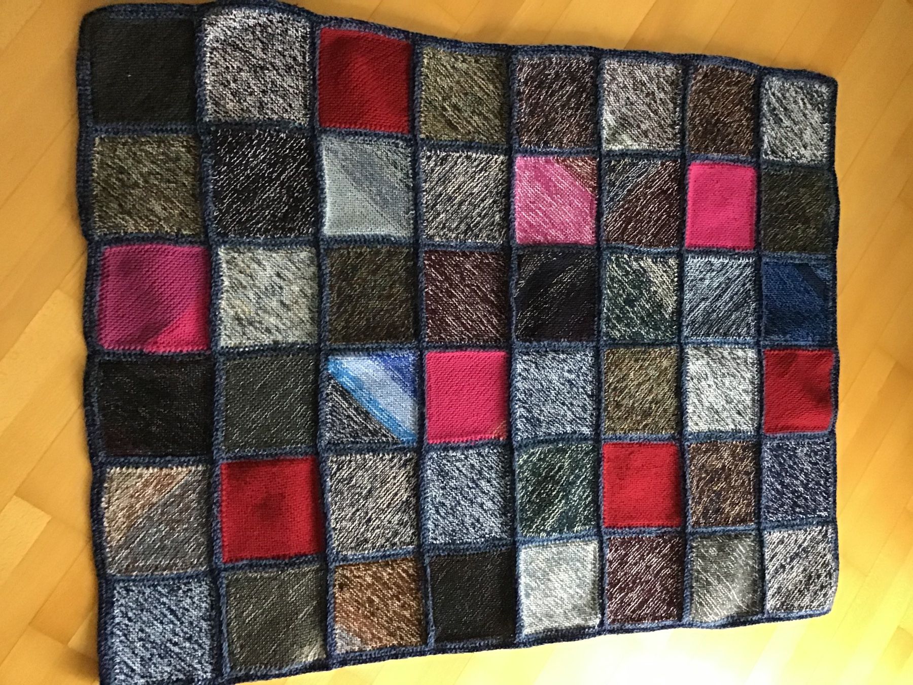 Decken: gestrickte Wolldecke – Neu (gemäss Beschreibung) aus Widnau von stiinli 2