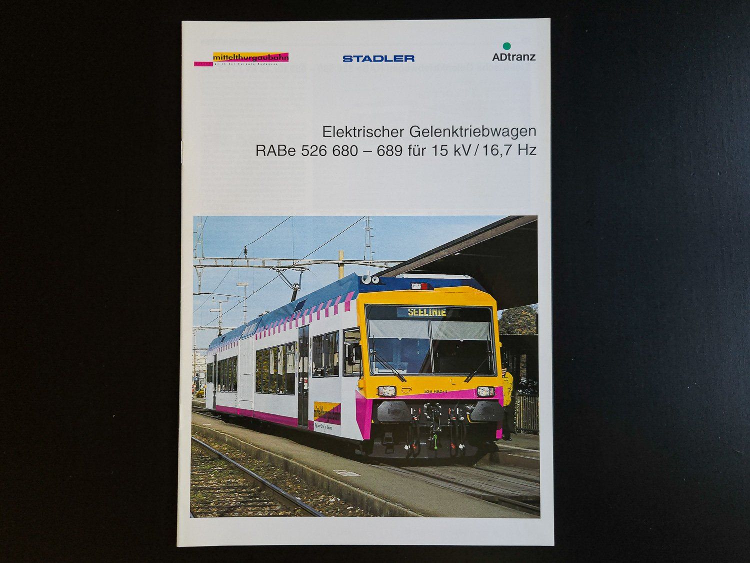 Riviste & Magazine: Stadler - Technischer Bericht MThB GTW RABe 526 – Usato da Dietikon venduto da freiman86
