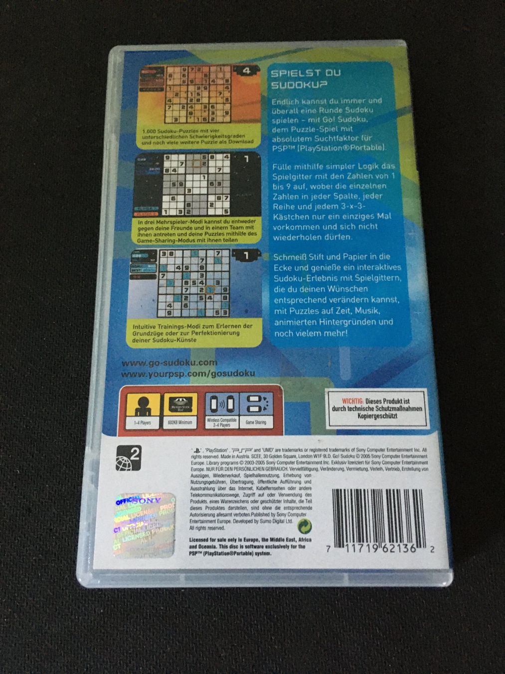 Sony Giochi: Go Sudoku für PSP – Usato da St.Gallen venduto da Punktchen01 1