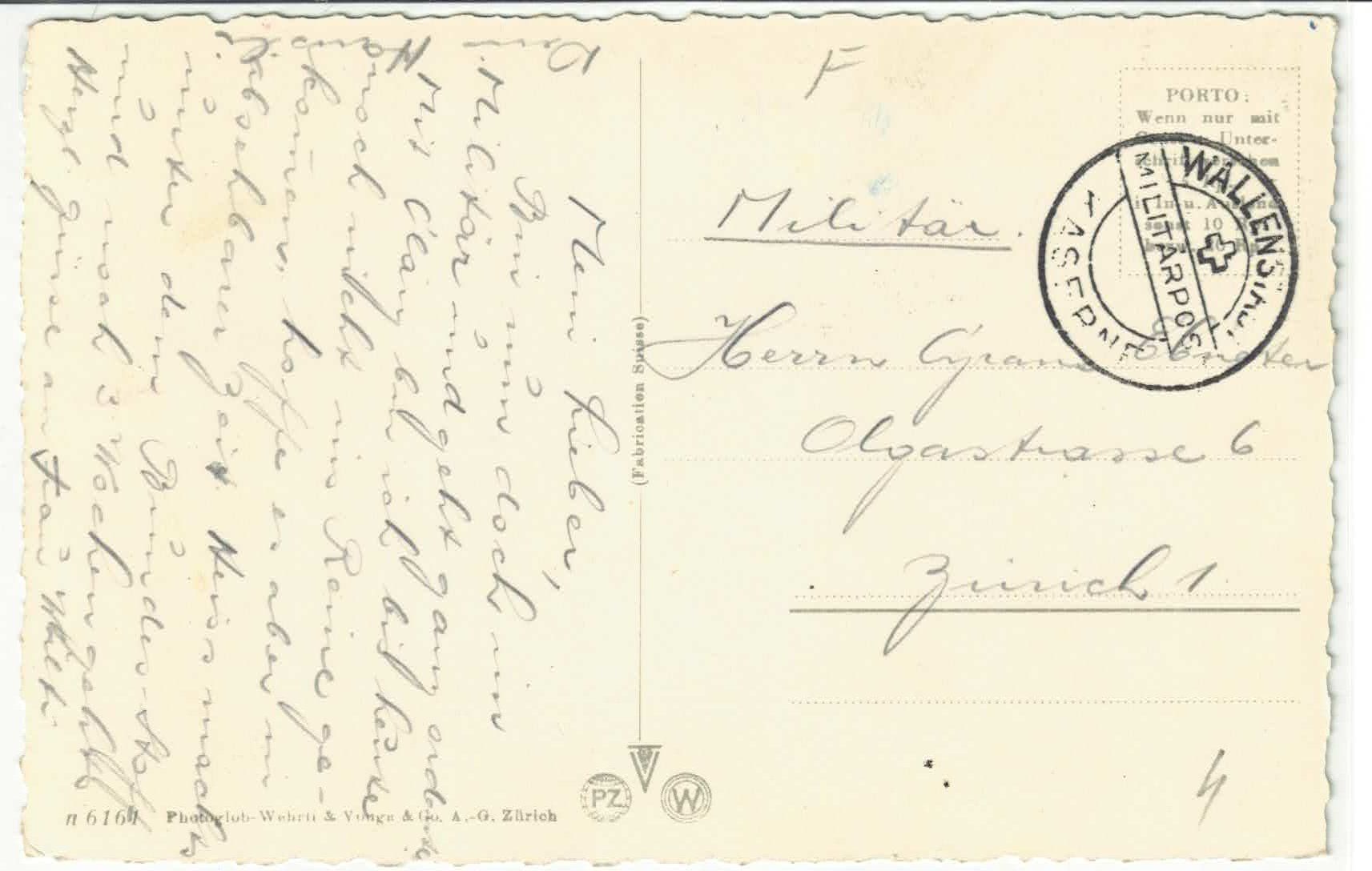 Cartoline postali: Stimmung am Walensee – Usato da Ettingen venduto da Kartenplanet 1