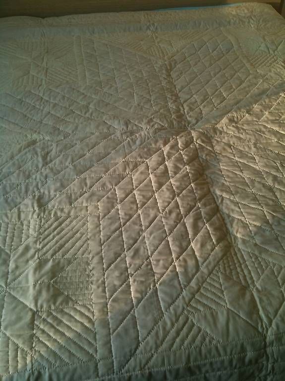 Coperte: Quilt / Patchwork Tagesdecke, Handarbeit aus Arkansas – Usato da Zug venduto da Chihuahua0 4