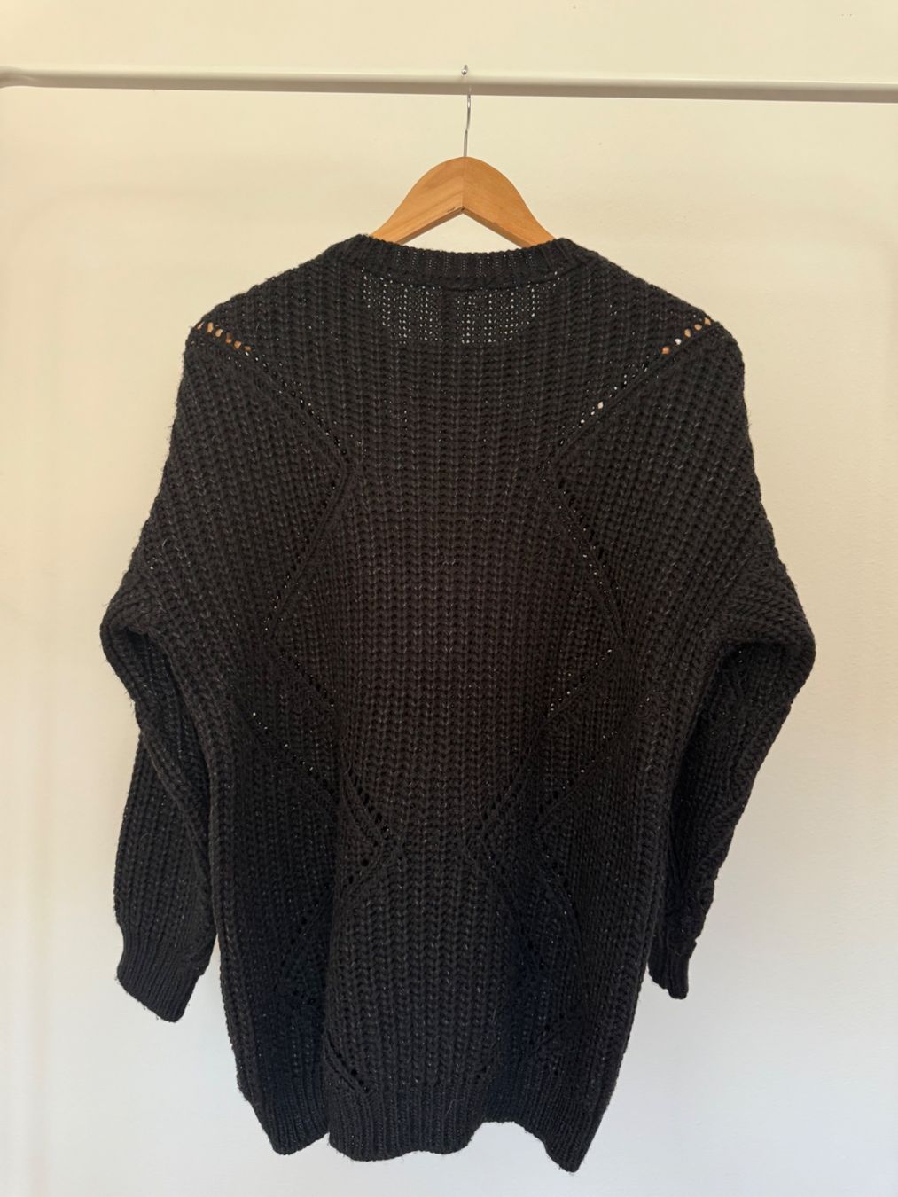 Pullover & Sweatshirts: Schwarzer Strickpullover, Grösse S – Gebraucht aus Kriens von MeinKleiderschrank 3