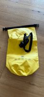 Drybag wasserdicht 10L gelb wie neu mit Trageriemen