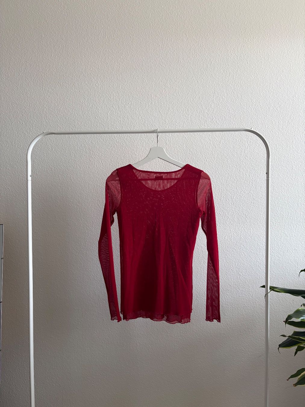 Marella Chemisiers: rote Bluse mit langen Ärmeln – Neuf (Voir description) à Zürich par bbbggg 2