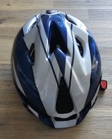 Fahrradhelm Alpina Grösse XS 45/49 cm blau/silber