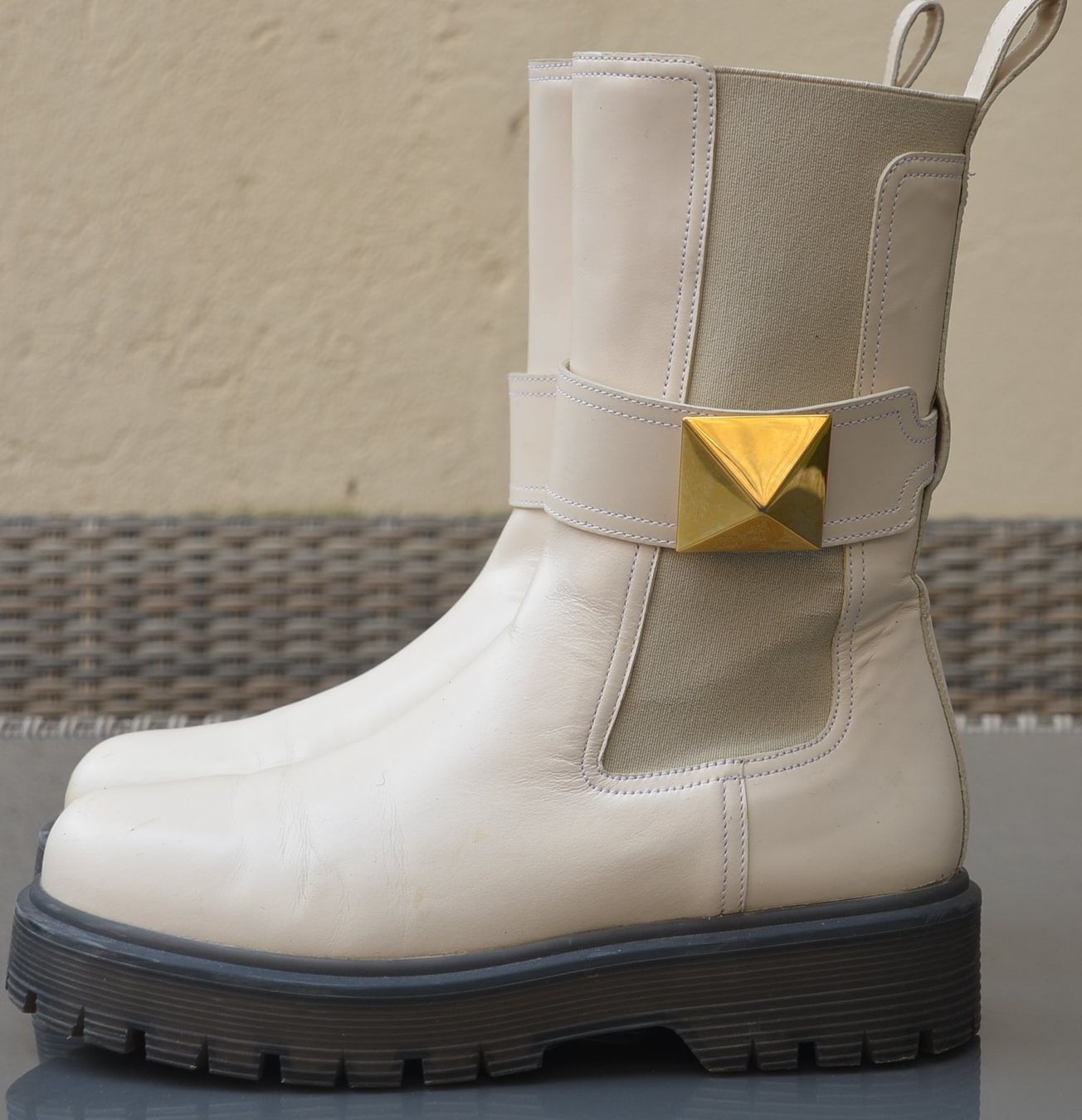 Chanel Damenschuhe: Valentino Boots / Bottes  .38 – Gebraucht aus Collonges von Auganien 3