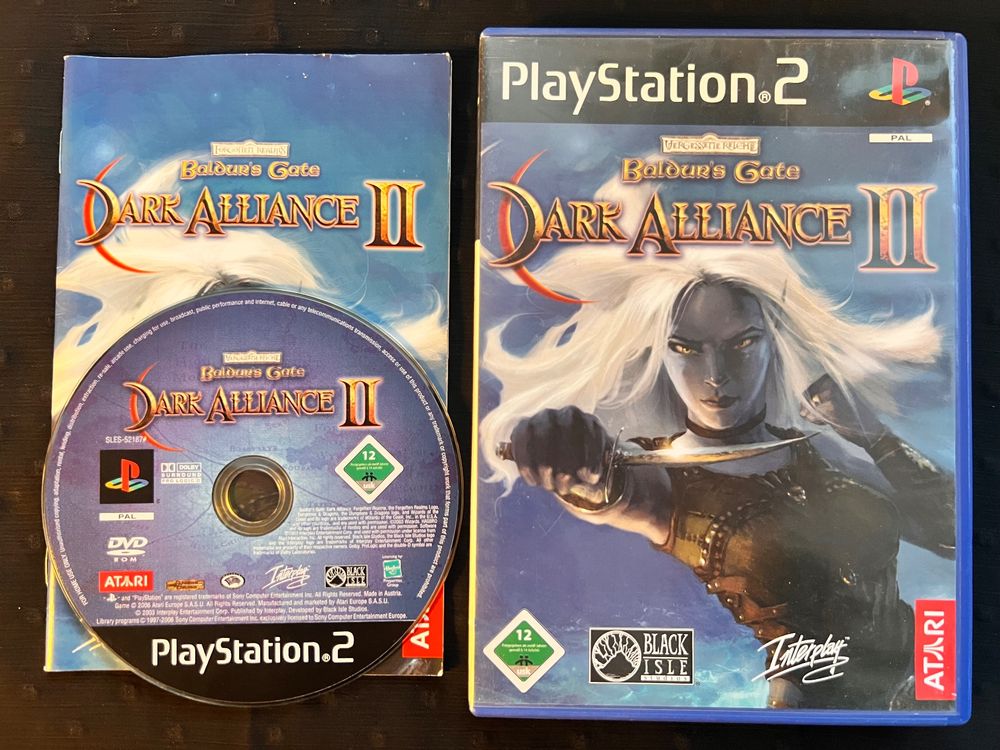 Trader Games - BALDUR S GATE: DARK ALLIANCE SONY PLAYSTATION 2 (PS2) PAL-FR OCCASION (NOTICE ABIMEE - MANUAL DAMAGE) on Playstat