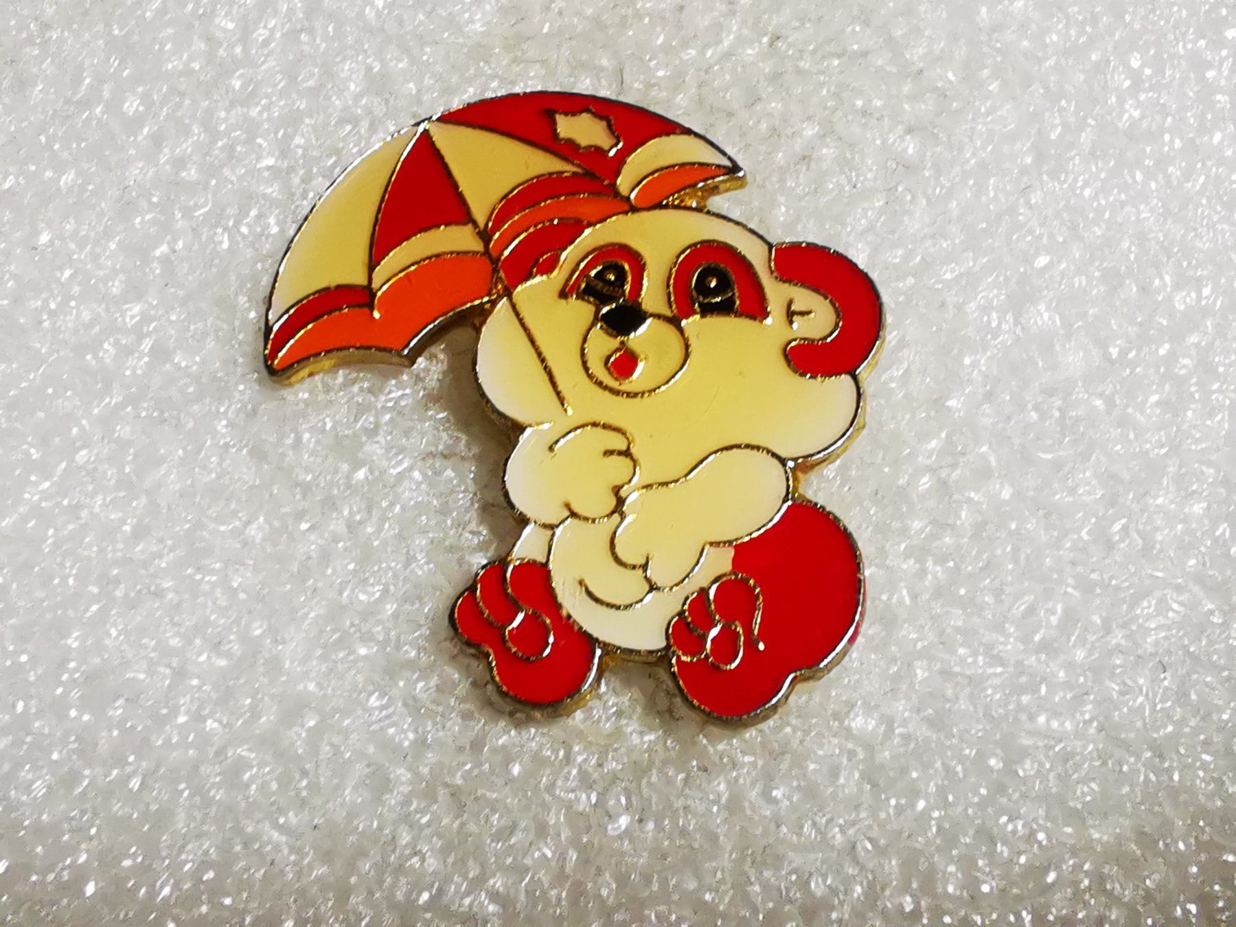 Placchette & Badge: Ansteckpin 91: Teddybär – Usato da Oppligen venduto da Pin-Fall-Shop