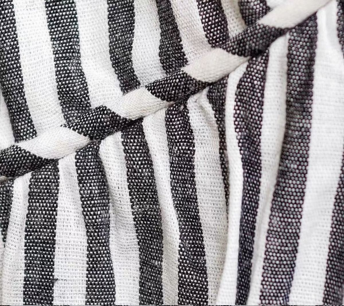 Kleider: Gestreiftes Baumwollkleid A+O, Größe 38 – Neu und originalverpackt aus Veyras von ValClasse 4