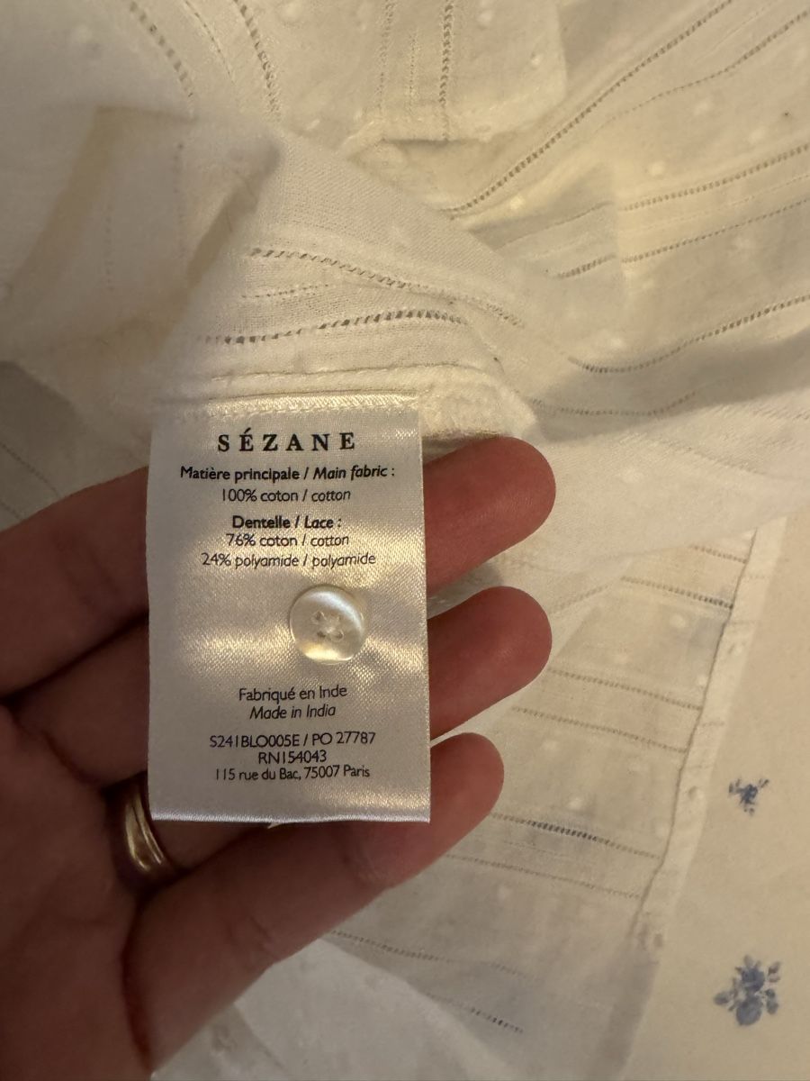 Sezane Blusen: Sèzane Elisabetta Blouse – Neu (gemäss Beschreibung) aus Aarau Rohr von ash_m7hq 3