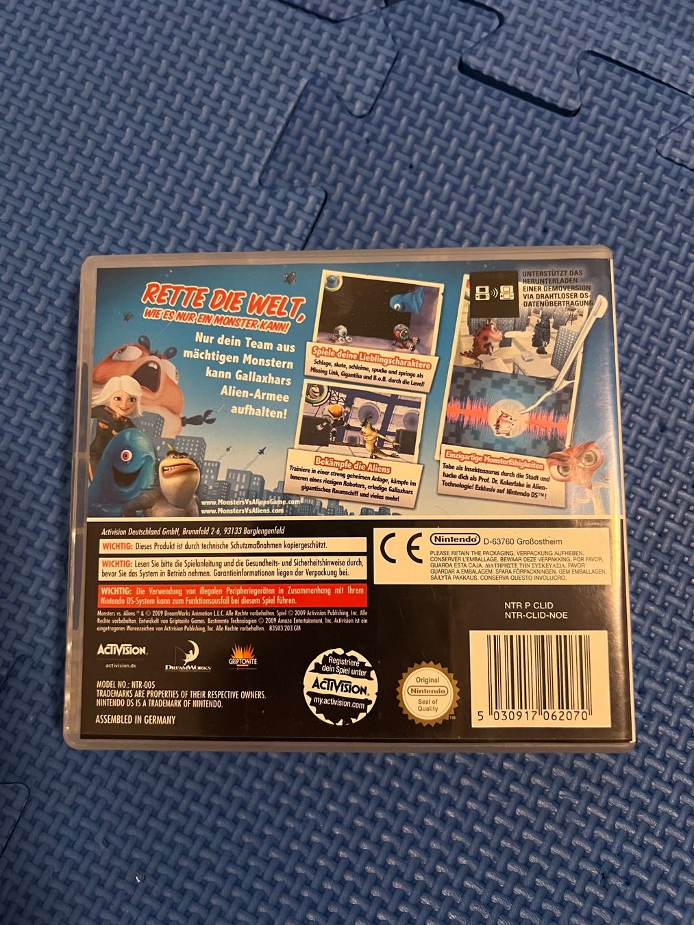 Nintendo Spiele: Monster vs Aliens Nintendo DS – Gebraucht aus Gossau SG von  2