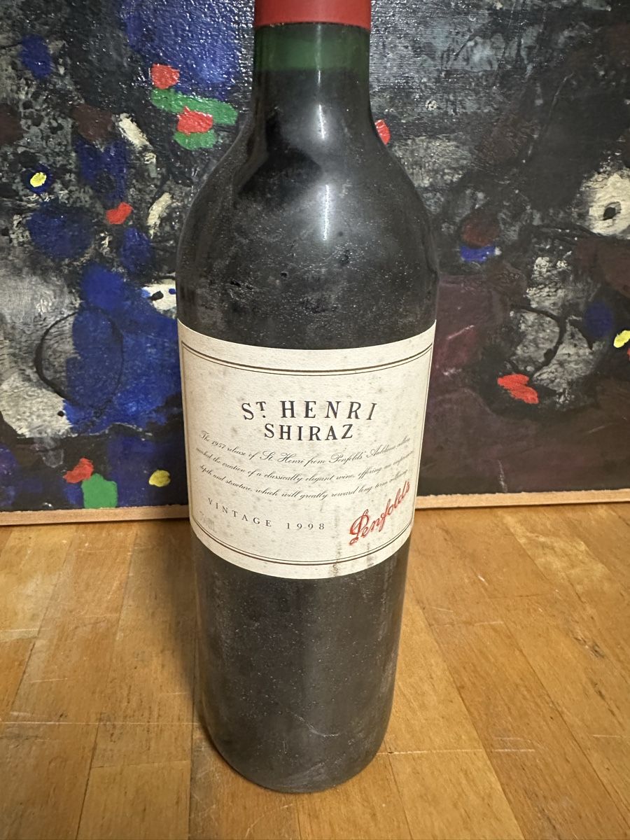 Vino: Penfolds St Henri shiraz 1998 – Nuovo (secondo la descrizione) da Bellevue venduto da bordeaux075cl 1