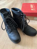 Schwarze Canada Boots, Lagenlook, Gr.41