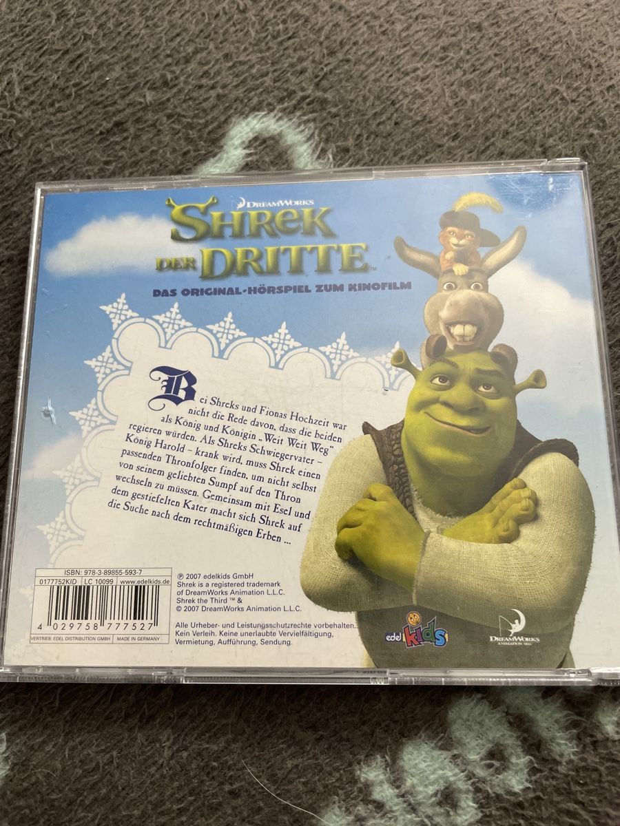 CD: Shrek der Dritte Hörspiel CD – Usato da Unterkulm venduto da son_fcs2 1