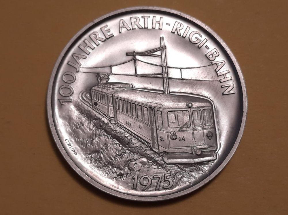 Hamburg-Medaille 1975 - 100 Jahre Hamburgische Münze st/ unc mit