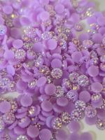 500 Stück Blumen Stickers Strass, z. Aufkleben, Basteln
