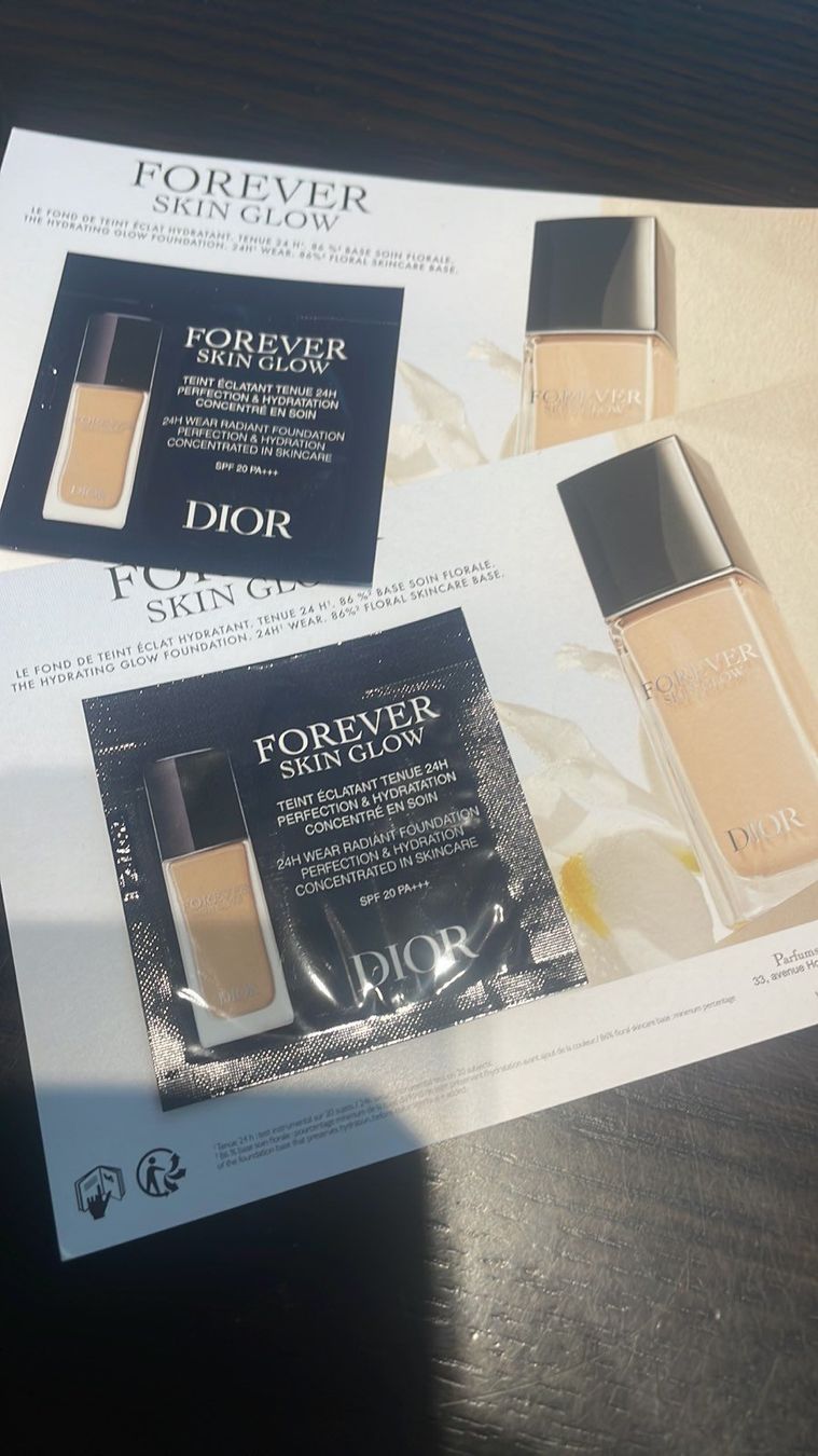 Dior Make-up: Dior Forever Skin Glow probe – Nuovo e nell'imballaggio originale da Flums venduto da Inna77