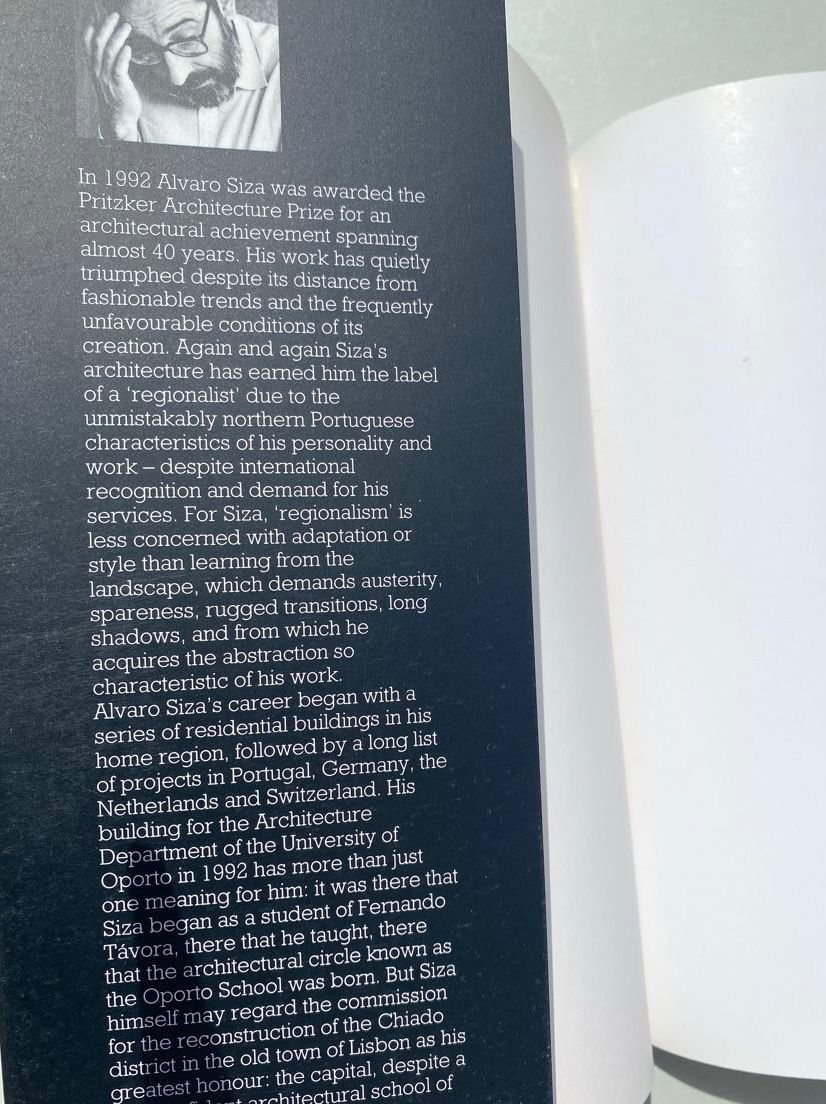 Libri: Alvaro Siza by Brigitte Fleck - Architecture Collection – Usato da Zürich venduto da lesgarcons 4