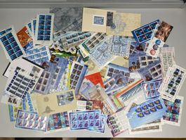 LOT Kleinbögen Schweiz Briefmarken gestempelt //i567