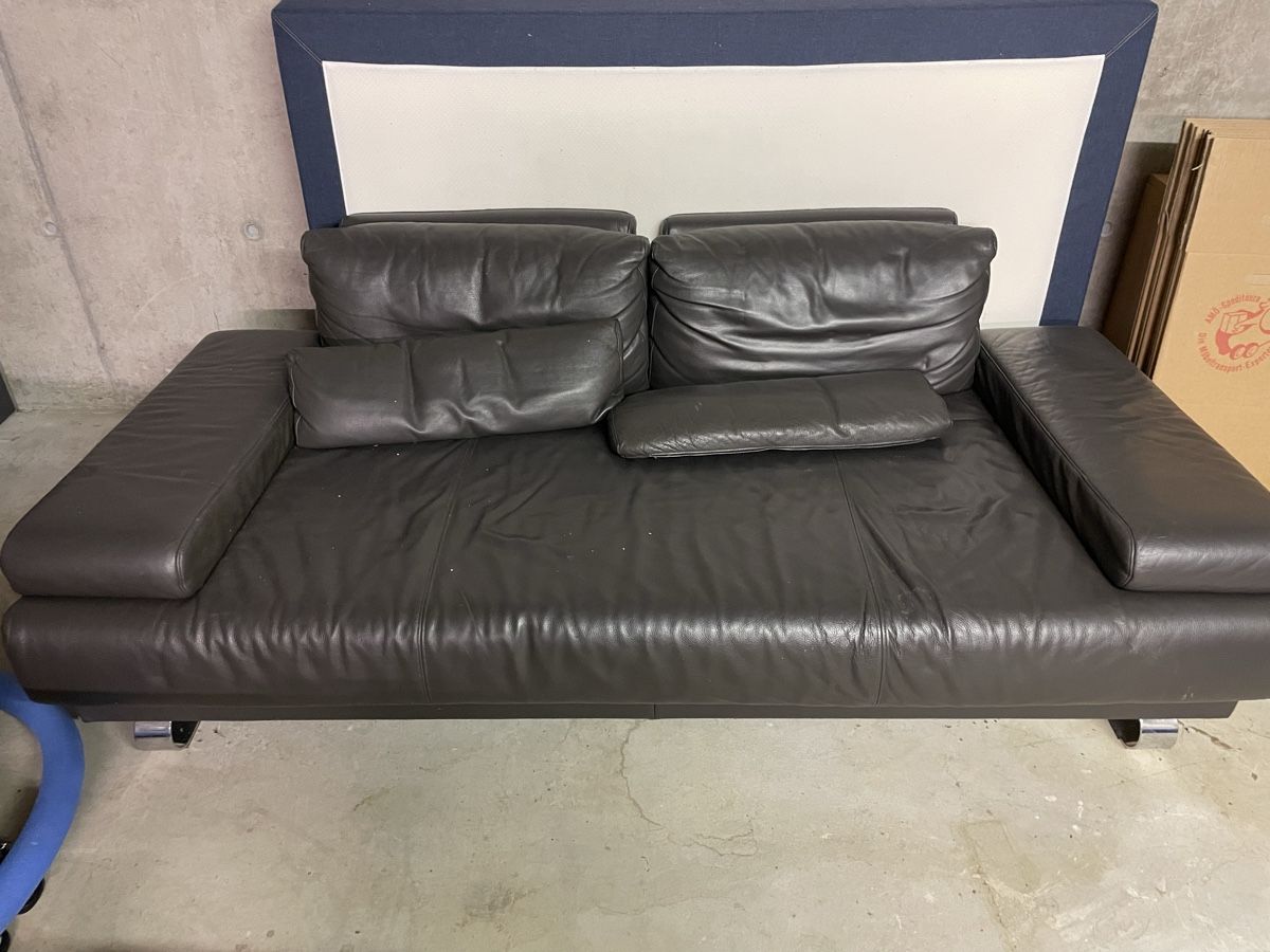 Divani: Ledersofa Schilling - 2-sitzer – Usato da Lohn SH venduto da Spezi47