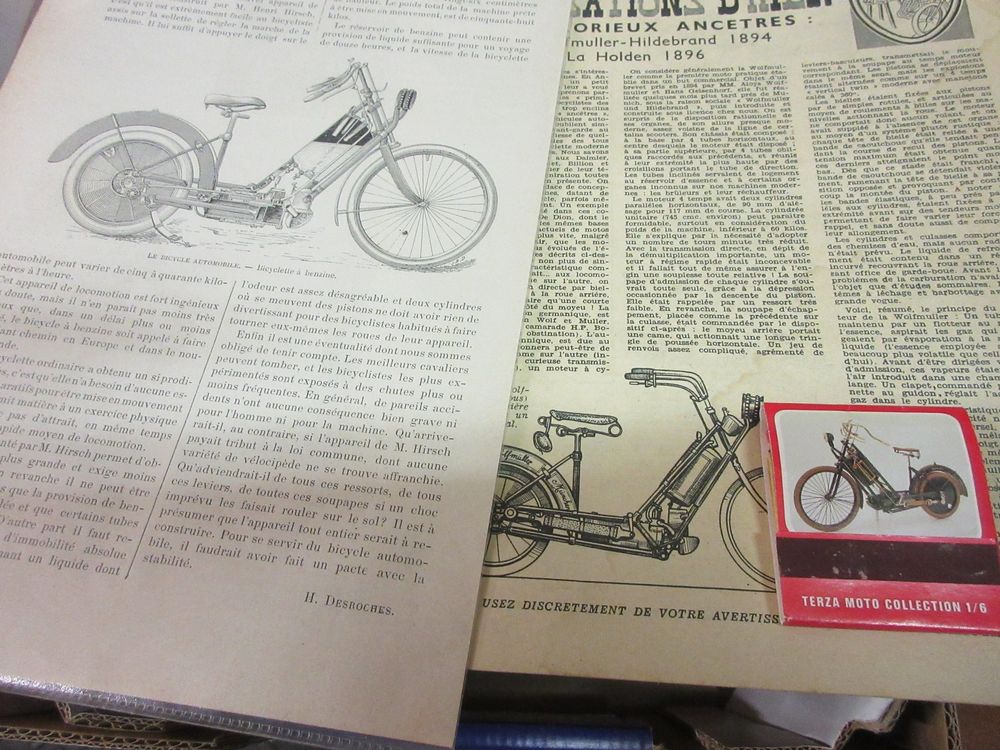 PETROLETTE OU HILDEBRAND 1ERE MOTO FABRIQUÉ EN SÉRIE (Gebraucht) in ...