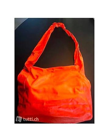 Leder Slouchy Bag / Oversize Schultertasche (Neupreis 260)