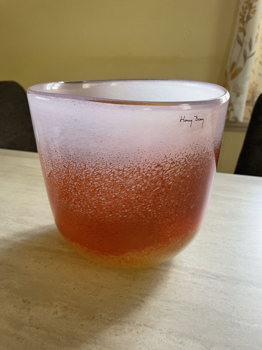 Vasen & Gefässe: Vase Glastopf von Henry Dean – Gebraucht aus Flawil von Naphtali