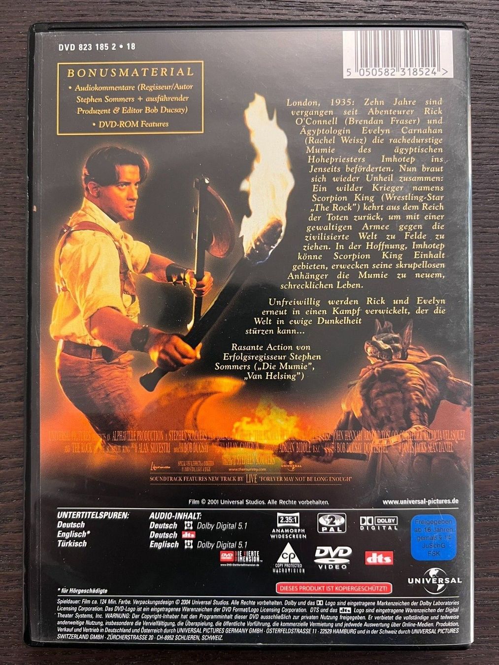 Tutti i DVDs: Die Mumie kehrt zurück – Usato da Zürich venduto da FilmFreunde 1