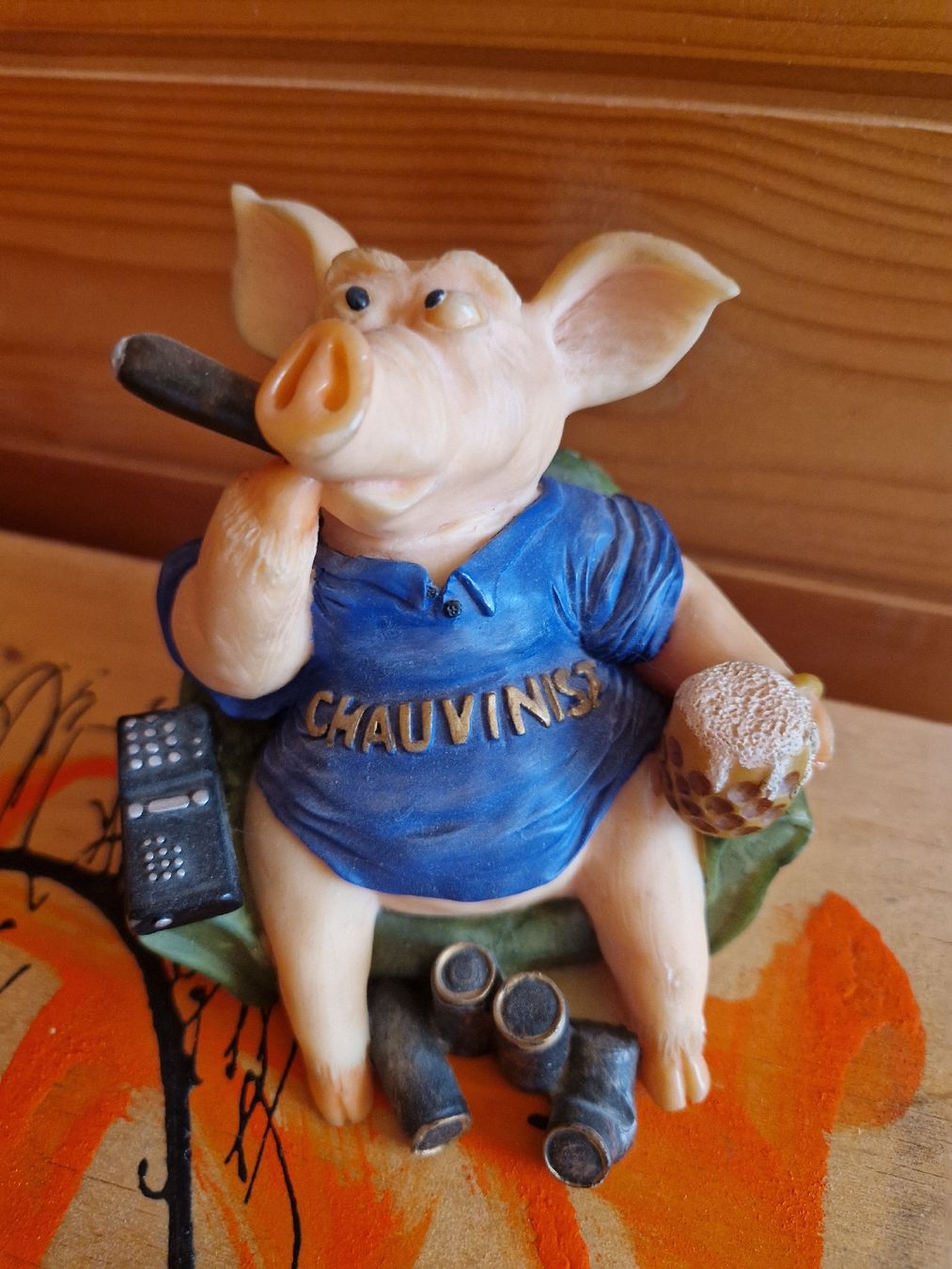 Statuette: Chauvinist Schweinefigur von Leonardo – Usato da Lichtensteig venduto da Cocabana_16