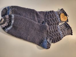 Handgestrickte feine Socken,  75% Wolle superwasch Gr. 40/41