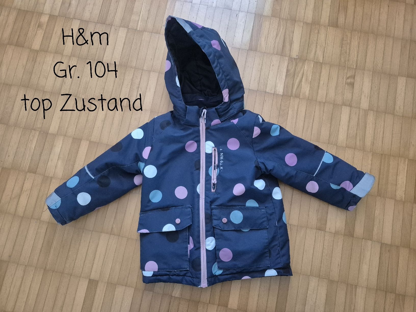 H&M Giacche & Cappotti: Winterjacke Mädchen, Gr.104, H&m,  top Zustand – Usato da Suhr venduto da Nessie88