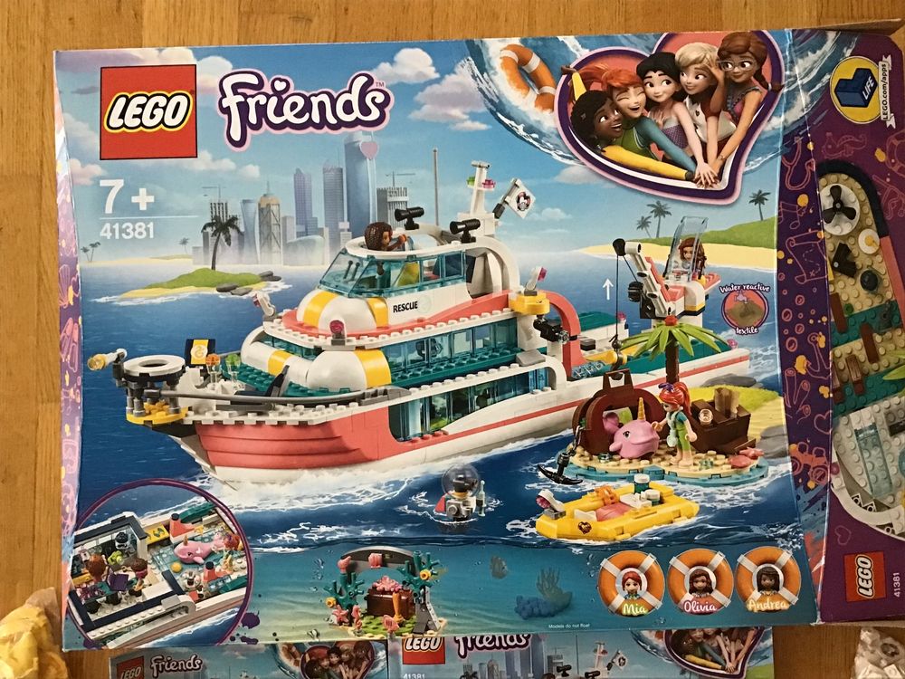 lego friends yacht 41381