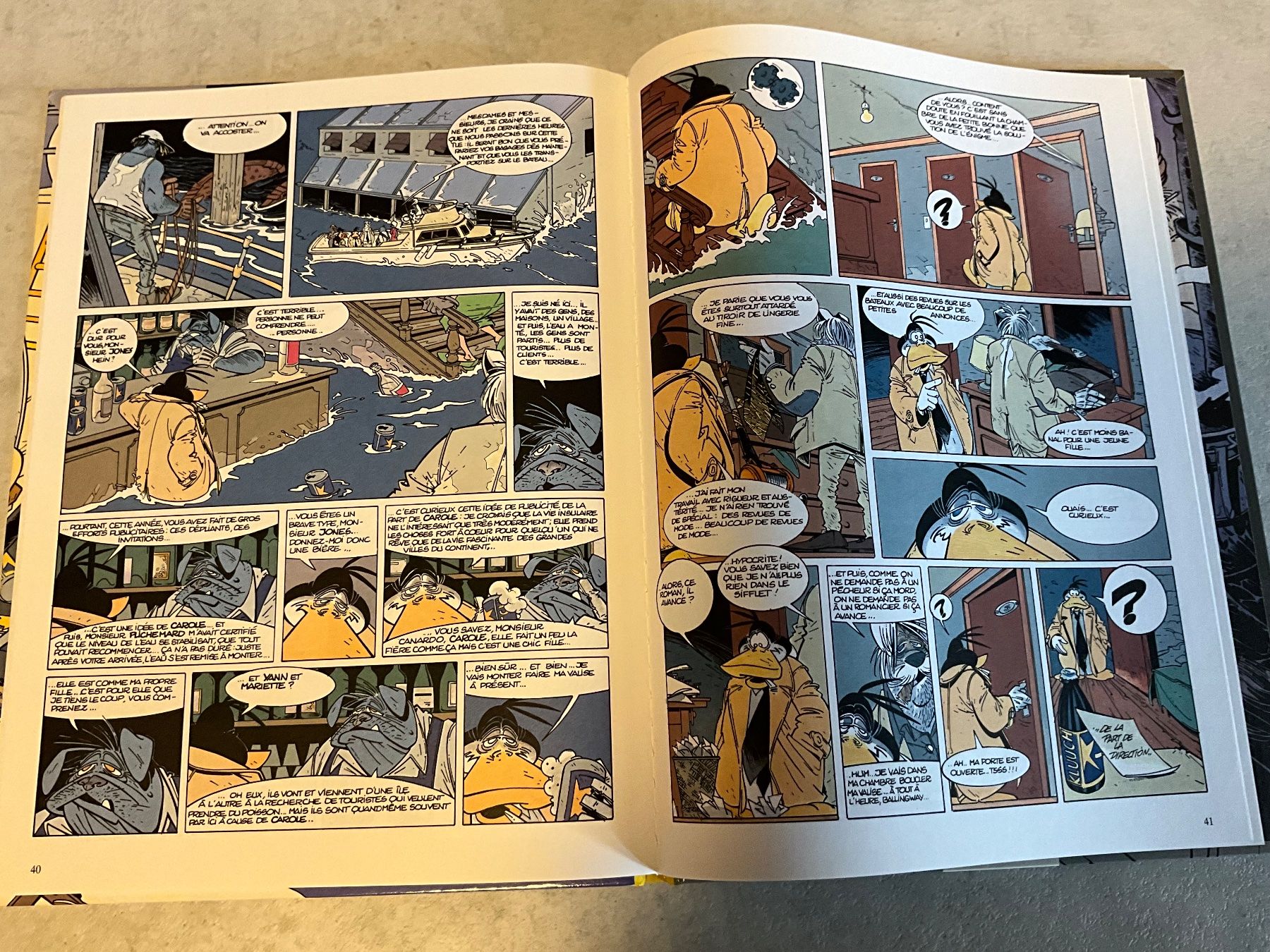 BD: EO Inspector Canardo T.7: L'ile noyee – D'occasion à Agriswil par Ueli03 5