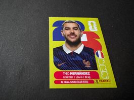 Panini Fifa Fussball WM 2026 Sticker Théo Hernández FRA 3