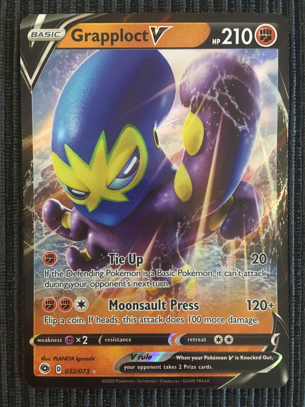 Pokémon Sammelbilder & Trading cards: Pokemon Grapploct V champions path Englisch – Neu (gemäss Beschreibung) aus Wabern von Collectfun