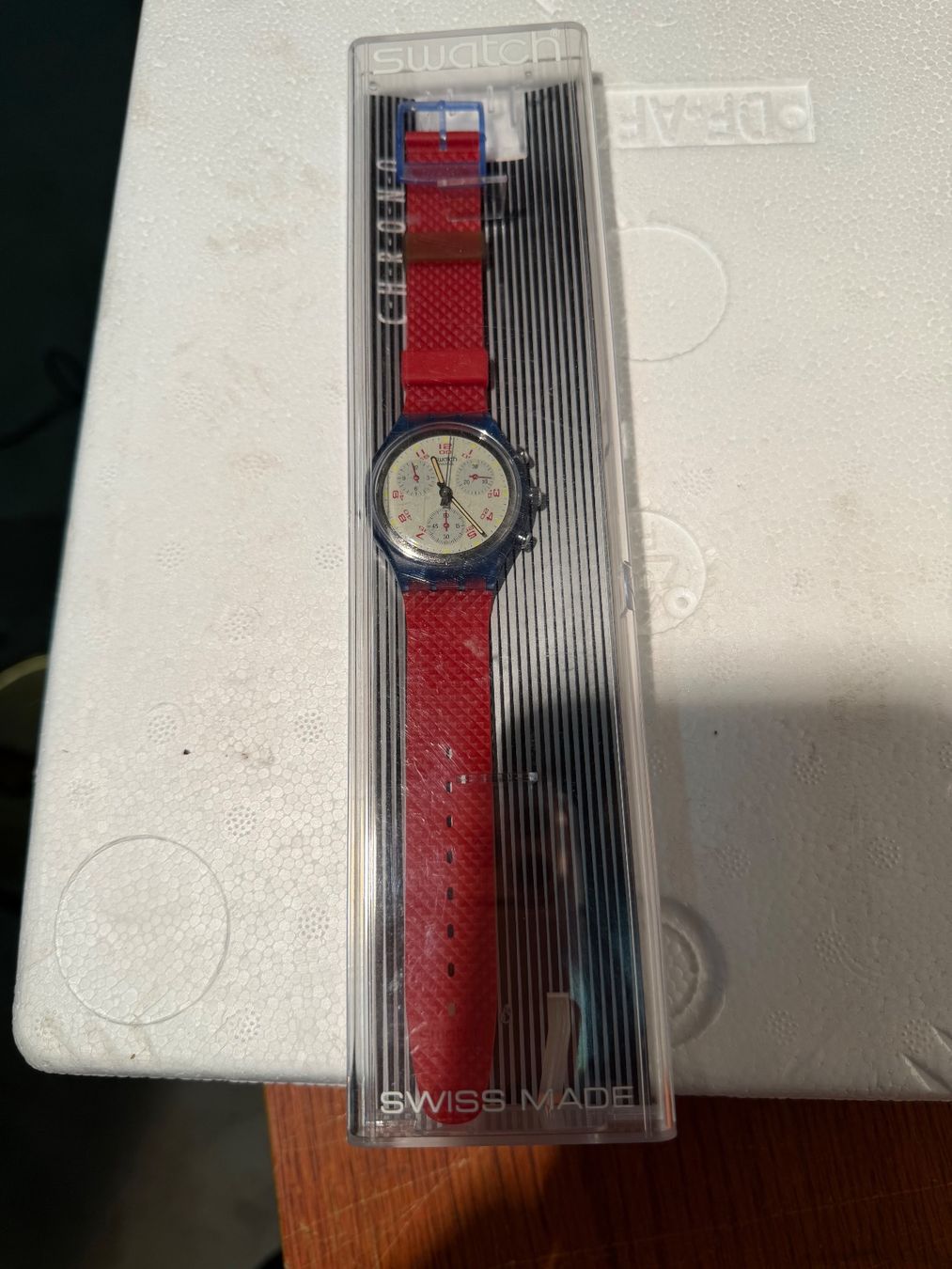 Swatch Smartwatch: Montre Swatch Chrono quartz – Usato da Lausanne venduto da artnouveau04