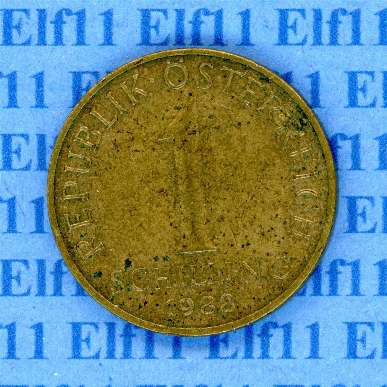 Tutti le monete: ATS___1.00 1988 -vz 1 Schilling – Usato da Widnau venduto da Elf11