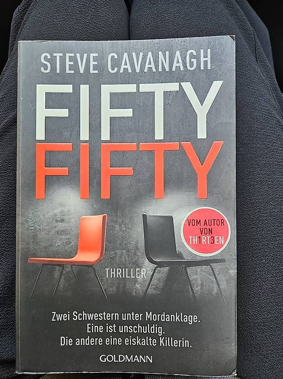 Libri: Steve Cavanagh - Fifty Fifty – Usato da Rheineck venduto da Freibach9424